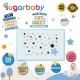 Sugar Baby Perlak Karet Organic Healthy Cot Sheet 90 x 60 cm - Pilihan Varian